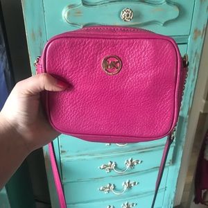 Hot pink Michael Kors Crossbody